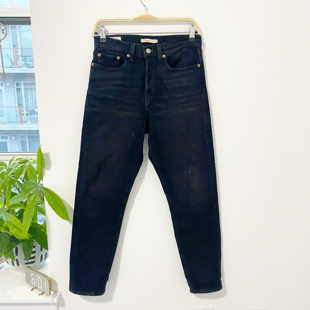 Levi's Wedgie Fit Black Jeans Size 27